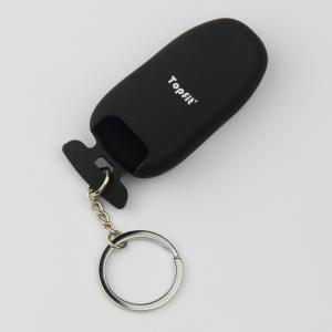 China Topfit Silicone Car Key Fob, Keyring, Key Case Cover Holder for Tesla Model S-Black factory