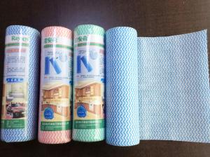 China Hygienic Household Spunlace Nonwoven Wipes Clean Soil Easily Without Detergent factory