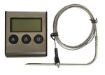Stainless Steel BBQ Meat Instant Read Thermometer With Large LCD Display