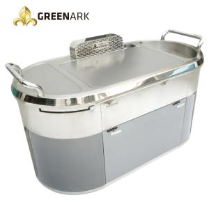 China GREENARK Upgrade Mobile Teppanyaki Grill Table - Gas factory