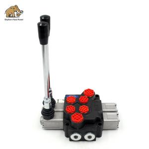China Two Spool Dcv 40 Manual Directional Control Valve Pneumatic Agriculture Machine Repair factory