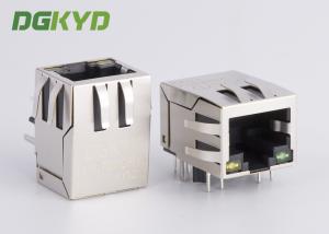 China 1000 BASE Network jack Cat6 RJ45 Connector with EMI fingers RoHS compliance factory