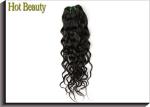 Italian 100% Human Hair Bundles , Natural Color 1 Piece Weave Hair Extensions
