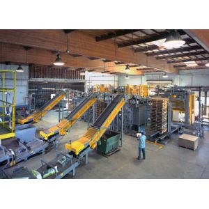 China Carton Automated High Level Palletizer Load Holding / Moving Multi - Functional on sale