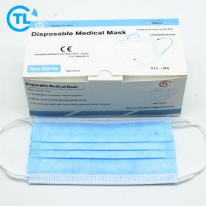China Hospital Meltblown Dustproof Disposable Medical Face Mask factory
