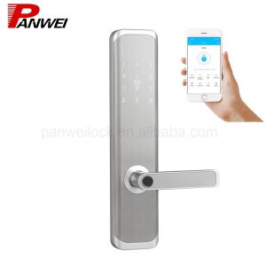 Remote Control Fingerprint Scanner Door Access System For Security Door / Copper