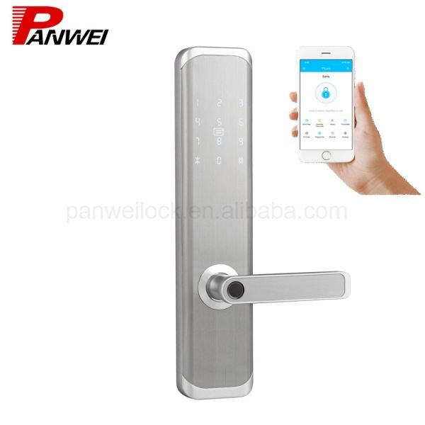 Remote Control Fingerprint Scanner Door Access System For Security Door / Copper