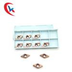 CNC lathe finishing blade DCGT11T301R-Y Bronze coating HRA 91.8 Tungsten Carbide