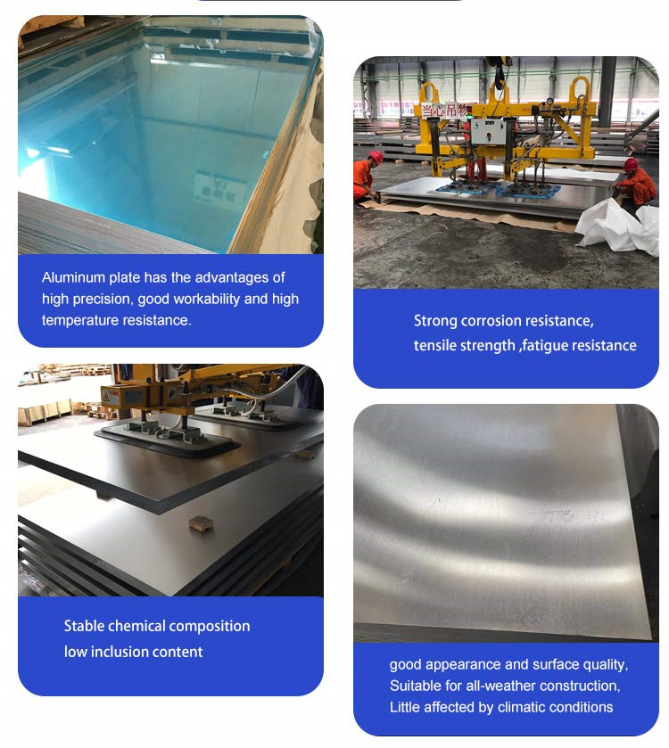 Astm Pure Aluminum Alloy Sheets 1050 1060 1070 10mm 20mm 5mm Thick