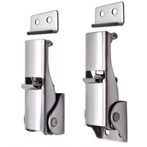 China Stainless Steel Lockable Draw Latch , 69x28x18mm Under Center Draw Latches factory