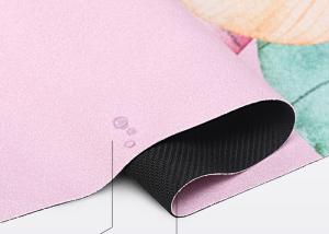China Digital Printed Yoga Mat Soft Suede Surface Good Anti Tear Performance factory