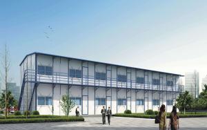 China hot sale and fast install prefab labor house factory