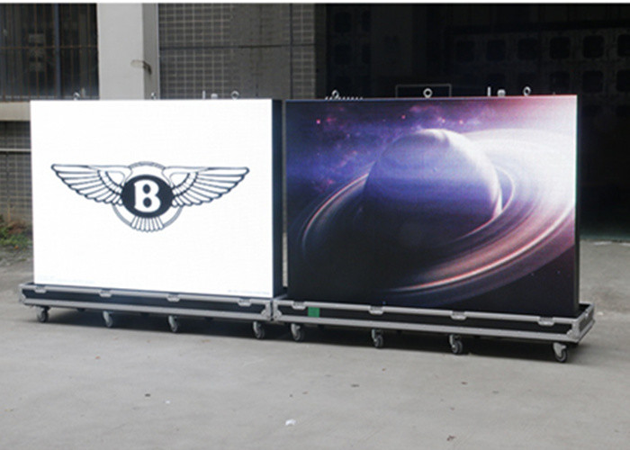 6.67 / 8 mm Outdoor Front Service LED Display 7300 nits Brightness