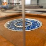 Table Top Steel Fire Pits Outdoor Patio Heater Corten Steel Fire Pit
