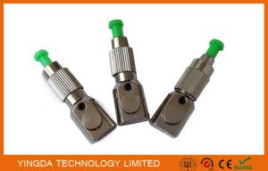 China Single Mdoe Network Bare Fiber Adaptor Metal Round Boot ST To LC Fiber Adapter factory