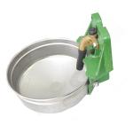 Coated Powder Blue Stable Supplier Durable 316 SUS Water Drinking Bowl, Water