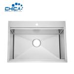 Handmade House Kitchen Sinks Single Bowl SUS304 Stainless Steel Kitchen Sinks