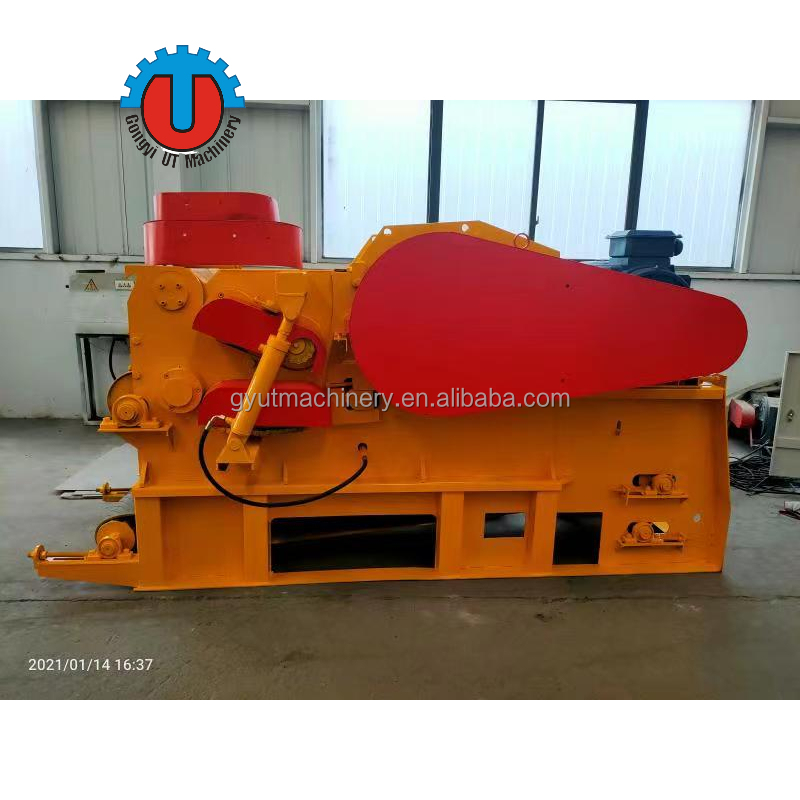 90KW 380V Wood Pallet Crusher Machine With Magnetic Separator