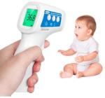 Digital Non Contact Infrared Forehead Thermometer For Adult Baby Blue White