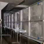 Bolted Ss316 Stainless Sectional Steel Water Tanks 10000 Litre Modular