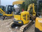 low price in stock mini excav digger Komatsu PC20 without cab excavator Japan