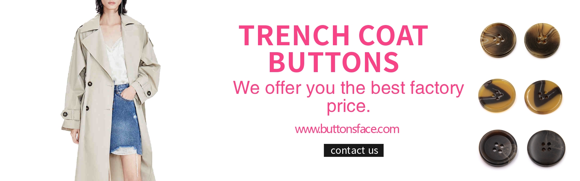 TRENCH COAT BUTTONS