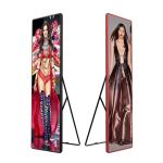 Wifi 4G P2.5 Floor Standing Led Mirror Screen Digital Signage LED Display 640