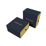 Wholesale Business Supply Customized Perfume Bottle Packaging Boxes Black Drawer
