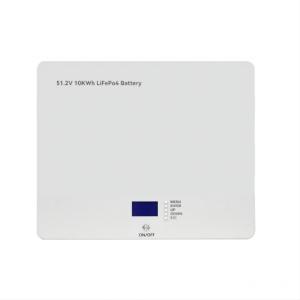 China Wall Mounted Lithium Ion Battery Deep Cycle High Power LifeP04 10KWH For house battery backup system factory