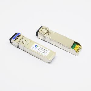 China DOM LC SMF 10G SFP+ Fiber Transceiver Arista Compatible Hot Pluggable factory