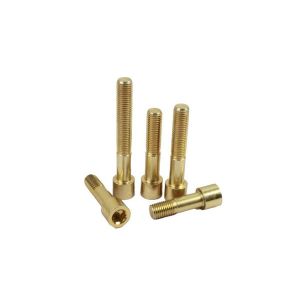 Custom Brass CNC Turning Parts Anodizing Brushing Painting CNC Turned Service
