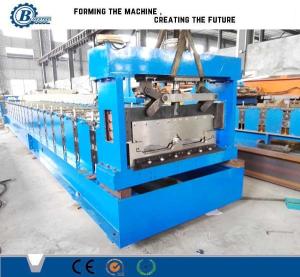 China Large Span Metal Steel Standing Seam Roof Panel Roll Forming Machine factory