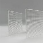 5mm Extra Clear Moru Ribbed Fluted Glass Panels Perfect for Industrial