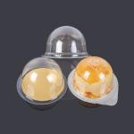 Circular Shape φ7.7*4.5cm Plastic Pastry Packaging