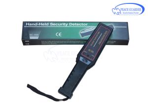 China Public Security Metal Detector Wand Audio Alert , Portable Metal Wand Detector 295mm*68mm*28mm factory