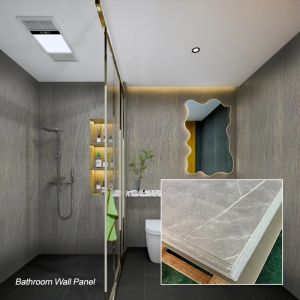 Eco-Friendly Interior Decorative SPC Stone Plastic PVC Marble Wall Panel Board