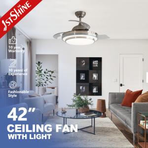 China 1stshine Ceiling Fan with 3 Clear PC Plastic Blades and 3 Color Temperature Settings factory