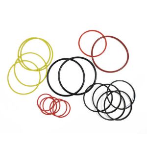 Custom Silicone Rubber Cutting Service Rubber Sealing Rings With Abrasion