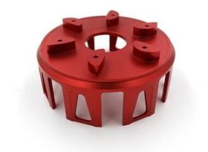 China Red 6061 Anodized Aluminum Parts High Precision CNC Machining Service factory