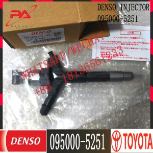 China 095000-5251 Common Rail Fuel Injector 23670-30070 For TOYOTA 1KD-FTV factory