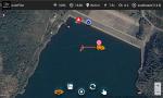 500 gps points with bait boats battery level indicator cruise system google map