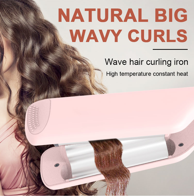 Deep Waver Ceramic Tourmaline Curling Iron 78W 360 Degrees Swivel Power Cord