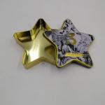 Factory Price Metal Tin Can Customized Design Tin Box Star Shaped Gift Tin