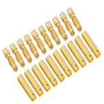 3mm Gold Bullet Banana Plug Connectors 80A/60A Durable For RC Car