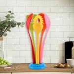 Silk Printing Logo Kitchen Utensil Set Durable Nylon 8-Piece Kitchen Cooking
