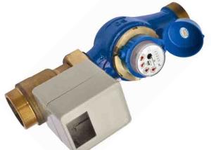 China RF Type Ball Valve Prepaid Water Meters DN50 ISO 4064 IC Card With Multi Jet factory