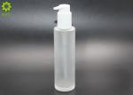 Frosted Glass Hair Oil Body Essential Oil Pump Bottle 100ml 120ml