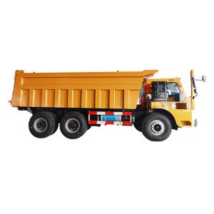 China Heavy Duty 35 Tone Underground Dump Truck Yellow Tipper Truck 276kW factory