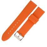 20mm Sport Watch Rubber Band , ROHS Soft Rubber Watch Strap Tire Pattern