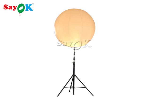Attractive Oxford Cloth 1.2m Inflatable Lighting Tripod Advertising Balloon